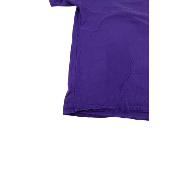 Champion Purple Graphic T-Shirt XL Mens Authentic Athletic Casual Cotton Comfort - Picture 8 of 14
